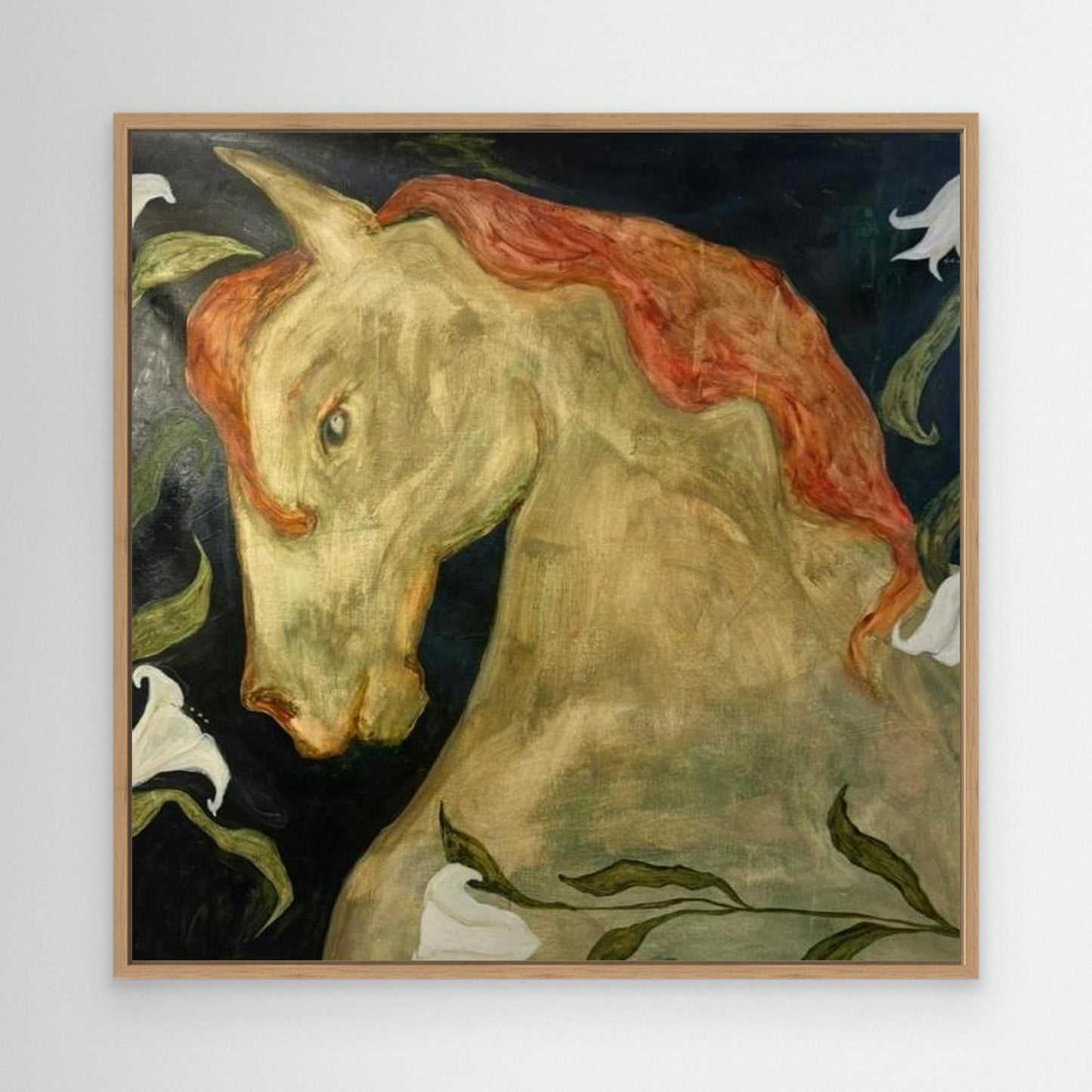 Forest pony Canvas print