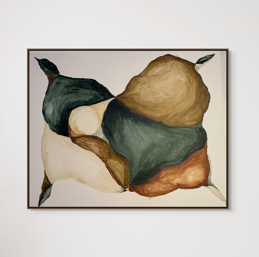 Abstract artwork by a multidisciplinary artist, illustrator, and designer, blending modern aesthetics with Scandinavian minimalism. Inspired by nature, fashion, and interior design, the piece embodies a refined yet expressive style, perfect for contemporary spaces.